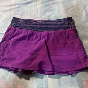 Lululemon Athletica Purple Skort
